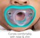 NANOB&Eacute;B&Eacute; Format: Baby Product NANOB&Eacute;B&Eacute; Baby Pacifiers 0 3 Month Orthodontic, Curves Comfortably with Face Contour, Award Winning for Breastfeeding Babies, 100% Silicone BPA Free. Perfect Baby Regi