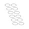 SCERRING 22G Stainless Steel Fake Nose Septum Hoop Rings Lip Helix Cartilage Tragus Ear Ring Piercing 6-10mm