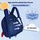 yisibo Lightweight Toddler Backpack with Safety Leash for Kids Boys Girls by Neoprene for Preschool Travel School (1-6 Years
