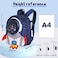 yisibo Lightweight Toddler Backpack with Safety Leash for Kids Boys Girls by Neoprene for Preschool Travel School (1-6 Years