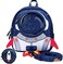 yisibo Lightweight Toddler Backpack with Safety Leash for Kids Boys Girls by Neoprene for Preschool Travel School (1-6 Years