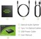 موزع الصوت الرقمي البصري LiNKFOR 1x3، موزع صوت رقمي SPDIF Toslink من الألياف الضوئية، مدخل واحد وثلاثة مخارج، مصنوع من سبائك الألومنيوم مع كابل بصري، متوافق مع PS3 وXbox وBlu-ray وDVD وHDTV