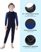 Dark Lightning 3/2mm Kids Wetsuit for Boys and Girls, Neoprene Thermal Swimsuit, Toddler/Junior/Youth One Piece Wet Suits for Scuba Divingkeboarding,