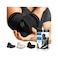 POWERLIX Elbow Brace Compression Support (Pair- Elbow Sleeve for Tendonitis, Tennis Elbow Brace and Golfers Elbow Treatment, Arthritis, Workouts, Weightlifting - Reduce Elbow Pain