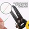 DOWELL 22-30 AWG Wire Stripper Wire Stripping Tool Wire Cutter And Multi-Function Hand Tool，Professional Handle Design And Refined Craftsmanship.