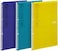 Kokuyo Campus Smart Ring Binders 3 Pack, B5 Lemon Mix Binder Notebooks, Up to 25 Sheets 26 Holes Slim Binder Folder with 10 Campus Sarasara Loose-Leaf Paper Each for Study and Journal, Japan Import