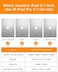 جراب DTTO الجديد لجهاز iPad 9.7 بوصة الجيل الخامس/السادس 2018/2017 مع حامل قلم Apple Pencil، جراب جلدي فاخر قابل للطي مع حامل لجهاز Apple iPad 9.7 بوصة، يناسب أيضًا iPad Pro 9.7/Air 2/Air - بني (بطانة