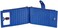 Travelambo Womens Wallet RFID Blocking Bifold Multi Card Case Wallet with Zipper Pocket, Blue Deep, one size, Minimalist