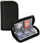 Mixtecc Memory Card Carrying Case - Suitable for SDHC and SD Cards, 8 Pages and 22 Slots Memory Card Holder Bag Wallet Bag for Media Storage Organization (Black