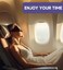 Mavogel Cotton Sleep Mask - Updated Design Light Blocking Sleep Eye Mask, Soft and Comfortable Night Sleeping Mask for Men Women, Eye Blinder for Travel/Sleeping, Includes Travel Pouch, Black
