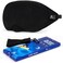 Mavogel Cotton Sleep Mask - Updated Design Light Blocking Sleep Eye Mask, Soft and Comfortable Night Sleeping Mask for Men Women, Eye Blinder for Travel/Sleeping, Includes Travel Pouch, Black