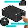 iUniker Raspberry Pi 4 Fan ABS Case with Cooling Fan, Heatsink, Simple Removable Top Cover for Pi 4 Model B/ 4B