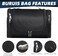 Buruis Extra Large Capacity Hanging Toiletry Bag for MenWomen, Portable Waterproof Bathroom Shower Bag, Lightweight Dopp kit Shaving Bag, Sturdy Metal Hook Organizer Makeup Bag for Toiletries Hygiene