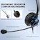 MKJ Cisco Headset Dual Ear Landline Headset with Microphone for Cisco IP Phone 7841, 7942G, 8841, 7931G, 7940, 7941G, 7945G, 7960, 7961, 7961G, 7962G, 7965G, 7970, 7971, 7971G, 7975, 7975G