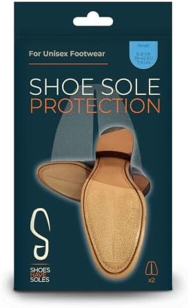 S SHOES HAVE SOLES Transparent Sole Protectors for Men