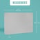 Houseables Magnetic Board, Magnet Board, Magnet Board for Wall, Magnetic Wall Board, Magnetic Bulletin Board, Magnet Wall Board, Metal Sheet for Magnets Wall, Metal Board for Magnets, Display Panel, D