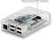 iUniker Raspberry Pi 3 bCase, Raspberry Pi 3 Model BTransparent Case with Raspberry Pi Heatsink for Raspberry Pi 3B, 3B, 2B - Access to all ports (Clear