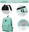 VASCHY Backpack for Women Men,Lightweight School Bag Water Repellent Children Boy Leisure for Girl Teenagers College Business Travel