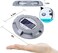 SIEDiNLAR Solar Deck Lights Driveway Dock LED Light Solar Powered Outdoor Waterproof Road Markers for Step Sidewalk Stair Garden Ground Pathway Yard 4 Pack (White