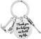 AnotherKiss Keychain for Dad Gift - Thank You for Helping Me Build My Life