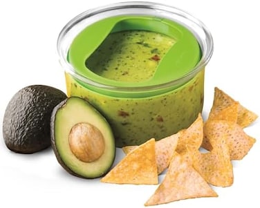 PREPWORKS Progressive Pks-33 Prepworks By Fresh Guacamole Prokeeper With Air Tight Lid, Clear/Green, 10.2 x 16.8 x 16.8 cm, 4 Cup Capacity, Plastic/Silicone