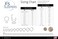 365 Sleepers 2PCS 20G Surgical Steel 6mm - 10mm Hinged Hoop Segment Septum Cartilage Helix Tragus Lip Eyebrow Nose Ring Sleeper Earrings (10mm