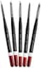 Angelus Micro Detail Paint Brush Set of 5, Black, 799-5-101, Acrylic Brush Set, 5 Brushes