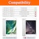 جراب Soke لجهاز iPad 9.7 بوصة (إصدار 2017/2018) مع حامل قلم، جراب ذكي ثلاثي الطي مع غطاء خلفي من مادة TPU الناعمة المقاومة للصدمات ووظيفة التشغيل/الإيقاف التلقائي لجهاز iPad 9.7 بوصة من الجيل الخامس/ا