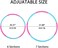 Liberry Hula Hoop for Kids Set, DetachableSize Adjustable Design, Kids Hula Hoop,Set of 3,Set of 6 (Set of 3