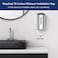 AIKE AK1205 Wall Mounted Commercial Automatic Liquid Soap Dispenser Polished Stainless Steel Large Capacity 24oz/700ml