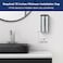 AIKE AK1205 Wall Mounted Commercial Automatic Liquid Soap Dispenser Brushed Stainless Steel Large Capacity 24oz/700ml