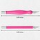 W.A. Portman WA Craft Knife Set - 2 Pink Comfort Grip Hobby Knives and Hobby Blades - Knife Kit with 100 Premium SX5 Carbon Steel11 Replacement Blades - X-acto Knife Compatible Hobby Tool Set