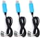 EVISWIY JANSANE JANSANE PL2303TA USB to TTL Serial Cable Debug Console Cable for Raspberry Pi 3 Pack