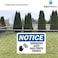 SignMission OSHA Notice Sign - Not in ServiceRigid Plastic SignProtect Your Business, Construction Site, WarehouseShop AreaMade in The USA