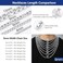 PROSTEEL Chain For Men Stainless Steel Necklaces Punky 30 Inch Long 9mm Figaro Link Chunky Thick Necklace