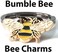 Dave The Bunny Bee Keychain