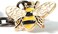 Dave The Bunny Bee Keychain