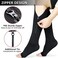 Ailaka Zipper 20-30 mmHg Compression Socks for WomenMen, Knee High Open Toe