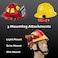 Nightstick Intrinsically Safe Flashlights with Multi-Angle Mount, Polymer, Red