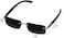 نظارات شمسية EliteGlasses Elite Slim Rimless Rectangular MetalWood Art Aviator