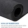 Ktrio Extended Gaming Mouse Pad with Stitched Edges, Large Mousepad with Premium-Textured Cloth, Non-Slip Rubber Base, Waterproof Keyboard Pad, Mouse Mat for Gamer,Office,Home, 35.4x15.7x0.16in, Black