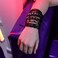 Eigso 6 Pcs Leather Bracelet Braided Wide Wristband Women Men Punk Rock Jewelry Skull, Leather