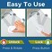 Wappa Baby Toilet Lock by - Ideal Proof Toilet Lid Lock with Arm - No Tools Needed Easy Installation with 3M Adhesive - Top Safety Toilet Seat Lock - Fits Most Toilets - White (1 Pack