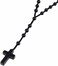 TUMBEELLUWA Cross Pendant Beaded Necklace for Men Women, Catholic Rosary Hand Knotted Necklace