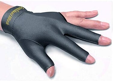Scott Edward Billiard Gloves 10pcs/Set 3 Finger Billiards Glove Pool Cue Gloves Spandex Lycra for Left Hand Right Hand Men Women