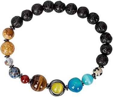 SPUNKYsoul New! His and Hers Couple Circle Distance Universe Bracelets Collection