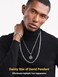 PROSTEEL Jewish Magen Star of David Necklace Stainless Steel PendantChain Israel Jewelry for Men Women Gift