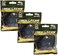Lock Laces for Boots (3 PairPremium Heavy Duty Elastic No Tie Boot Laces for Boots and Shoes, Black-black-black, OSFA