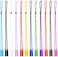 WJA Sport Eyewear Retainer, 12 Colorful Sunglass Straps Silicone Adjustable Sungl Elastic Holder for Outdoor