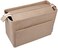 Vercord Felt Zipper Handbag Tote Purse Duffel Backpack Organizer Insert Beige Medium